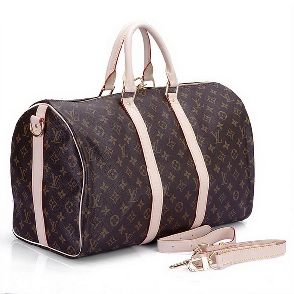 Louis Vuitton Monogram Canvas Keepall 45 with Shoulder Strap M41418 Louis Vuitton Monogram Canvas Keepall 45 with Shoulder Strap M41418